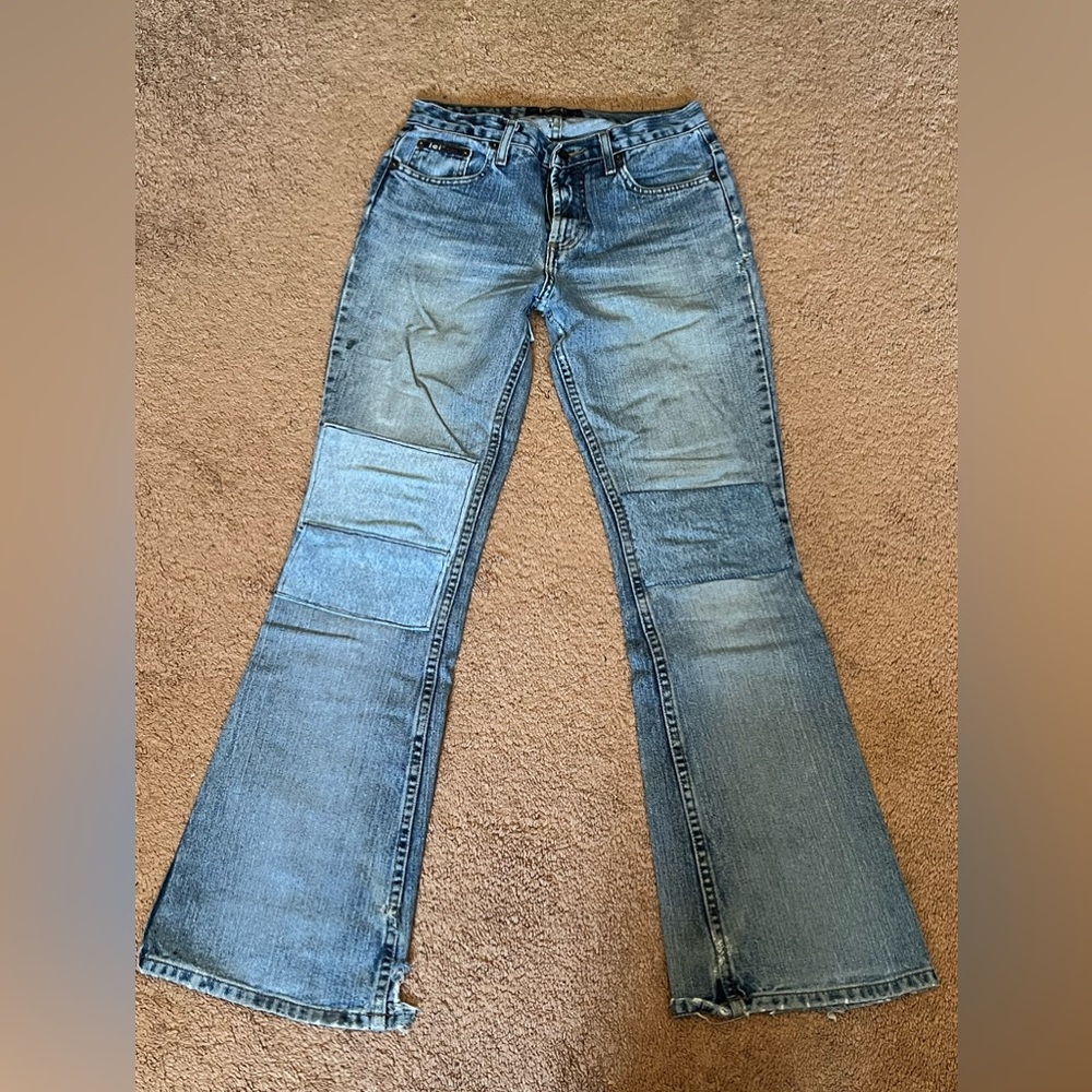 Vintage 1990s/Y2K l.e.i. Denim Jeans - Flare Leg